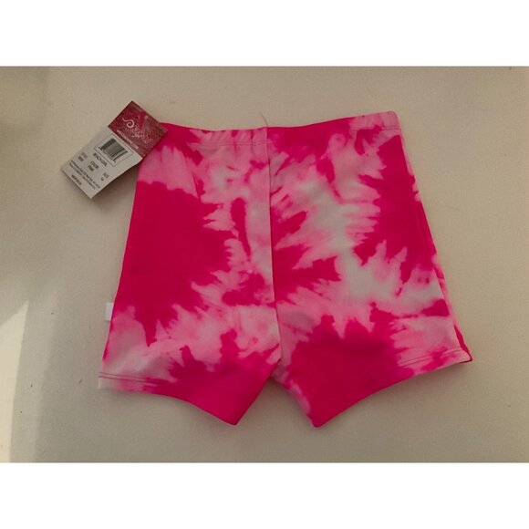 Kanu Surf Girls Pink Tie-Dye Swim Shorts - Picture 3 of 3